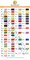 New brothreads - 40 Options- Various Assorted Color Packs of Polyester Embroidery Machine Thread Huge Spool 5000M for All Embroidery Machines -1Black+1White